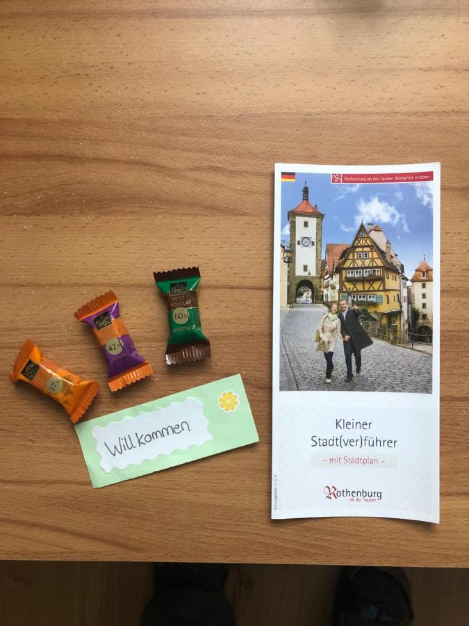 Ferienwohnung Winkler Rothenburg ob der Tauber Exterior foto